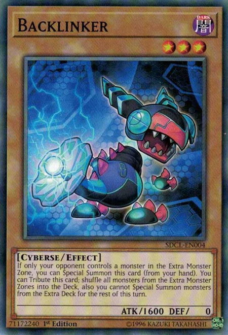 Backlinker - Structure Deck: Cyberse Link YuGiOh trading card