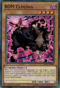 ROM Cloudia - Structure Deck: Cyberse Link (SDCL) #SDCL-EN006 - Common / Short Print YuGiOh Trading Card