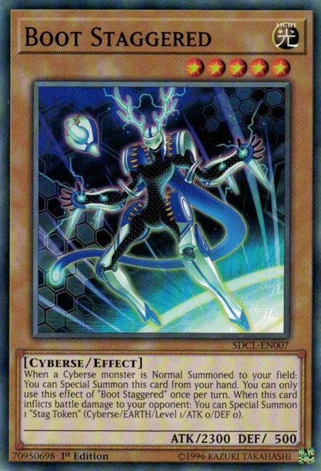 Boot Staggered - Structure Deck: Cyberse Link YuGiOh trading card