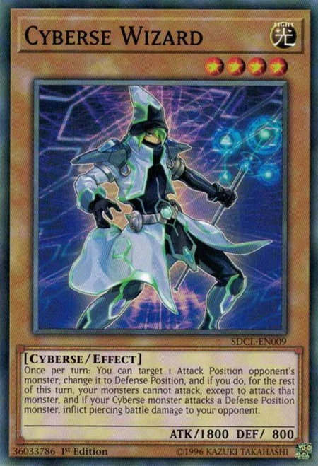 Cyberse Wizard - Structure Deck: Cyberse Link YuGiOh trading card