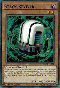 Stack Reviver - Structure Deck: Cyberse Link (SDCL) #SDCL-EN011 - Common / Short Print YuGiOh Trading Card