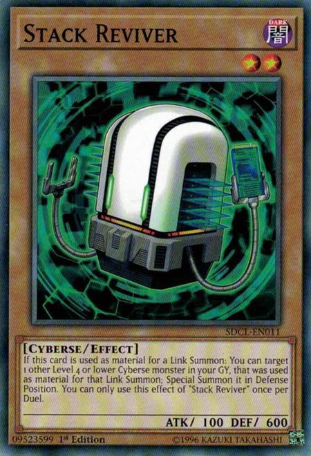 Stack Reviver - Structure Deck: Cyberse Link YuGiOh trading card