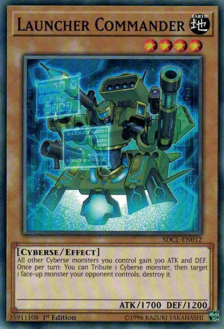 Launcher Commander - Structure Deck: Cyberse Link YuGiOh trading card