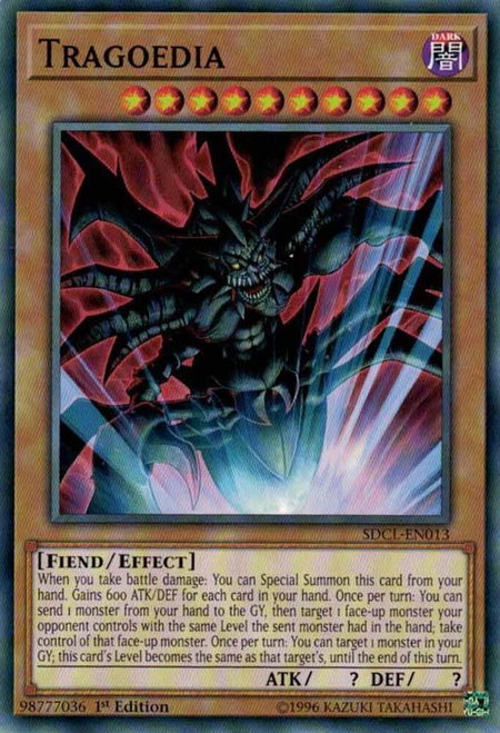 Tragoedia - Structure Deck: Cyberse Link YuGiOh trading card