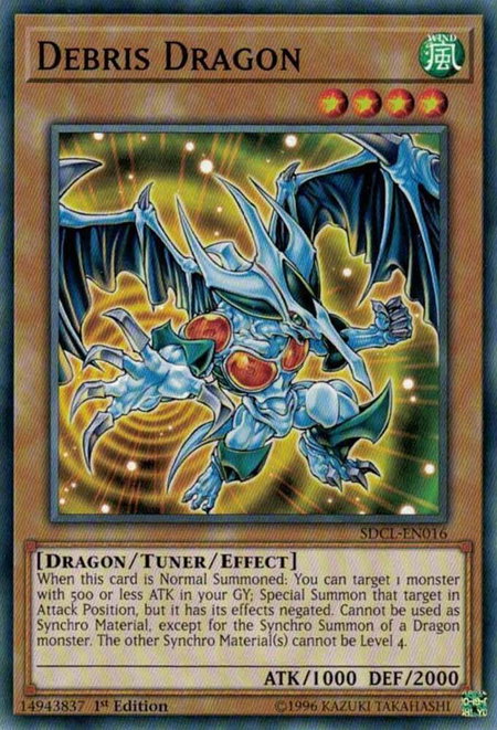 Debris Dragon - Structure Deck: Cyberse Link YuGiOh trading card