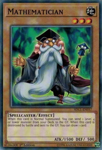 Mathematician - Structure Deck: Cyberse Link (SDCL) #SDCL-EN017 - Common / Short Print YuGiOh Trading Card