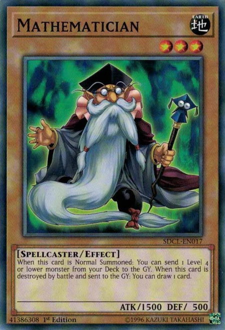 Mathematician - Structure Deck: Cyberse Link YuGiOh trading card