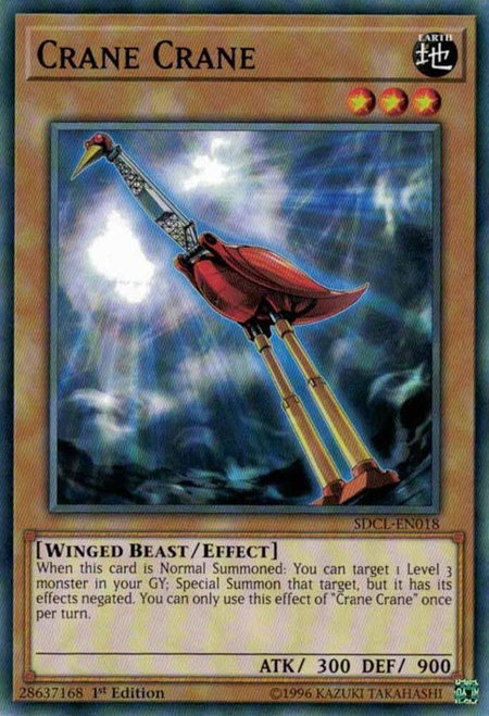 Crane Crane - Structure Deck: Cyberse Link YuGiOh trading card