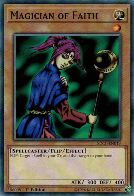 Magician of Faith - Structure Deck: Cyberse Link YuGiOh trading card