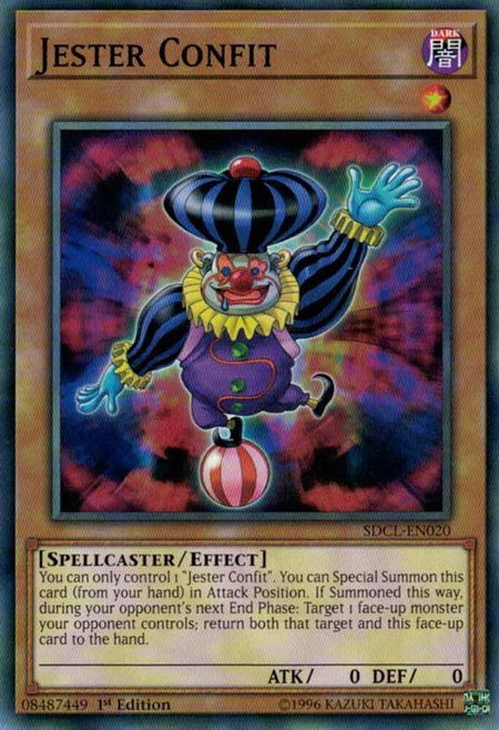 Jester Confit - Structure Deck: Cyberse Link YuGiOh trading card