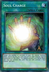 Soul Charge - Structure Deck: Cyberse Link (SDCL) #SDCL-EN024 - Common / Short Print YuGiOh Trading Card