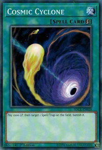 Cosmic Cyclone - Structure Deck: Cyberse Link (SDCL) #SDCL-EN029 - Common / Short Print YuGiOh Trading Card