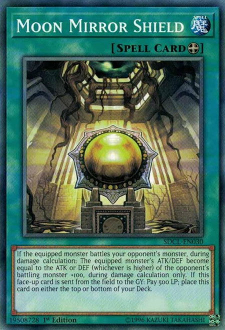 Moon Mirror Shield - Structure Deck: Cyberse Link YuGiOh trading card