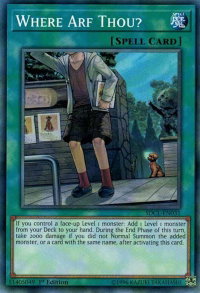 Where Arf Thou? - Structure Deck: Cyberse Link (SDCL) #SDCL-EN031 - Common / Short Print YuGiOh Trading Card