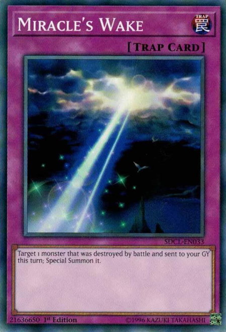 Miracle's Wake - Structure Deck: Cyberse Link YuGiOh trading card