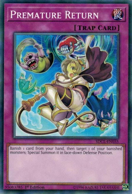 Premature Return - Structure Deck: Cyberse Link YuGiOh trading card