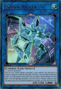 Encode Talker - Structure Deck: Cyberse Link (SDCL) #SDCL-EN041 - Ultra Rare YuGiOh Trading Card