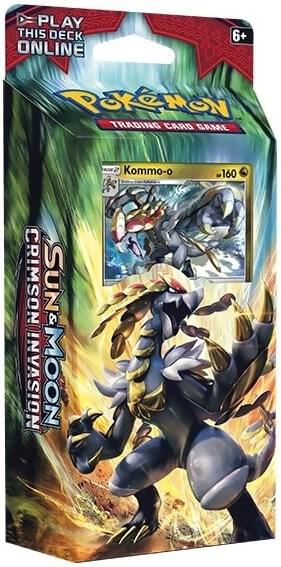 Crimson Invasion Theme Deck - "Clanging Thunder" [Kommo-o] - SM - Crimson Invasion Pokémon trading card
