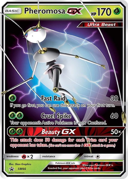 Pheromosa GX - SM66 - SM Promos Pokémon trading card