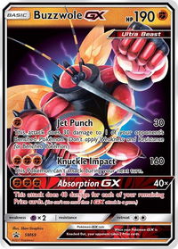 Buzzwole GX - SM69 - SM Promos (SMP) #SM69 - Promo Pokémon Trading Card
