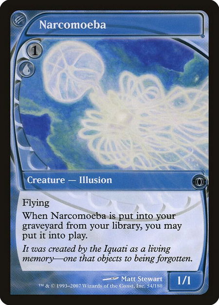Narcomoeba - Future Sight Magic: The Gathering trading card