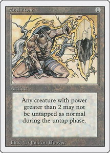 Meekstone - Revised Edition (3ED) #null - Rare Magic: The Gathering Trading Card