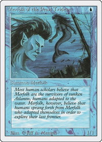 Merfolk of the Pearl Trident - Revised Edition (3ED) #68 - Common Magic: The Gathering Trading Card
