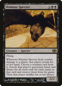 Shimian Specter - Future Sight (FUT) #76 - Rare Magic: The Gathering Trading Card