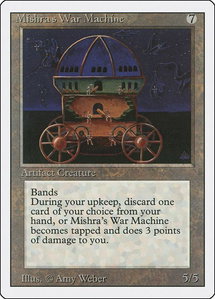 Mishra's War Machine - Revised Edition (3ED) #null - Rare Magic: The Gathering Trading Card