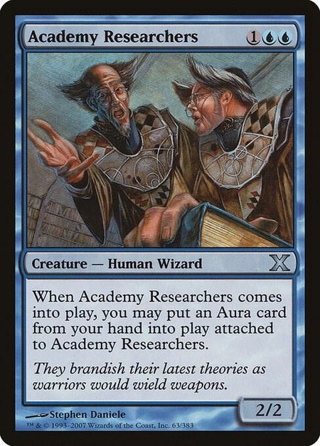 Academy Researchers - 10th Edition Magic: The Gathering trading card