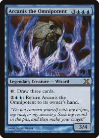 Arcanis the Omnipotent - 10th Edition (10E) #66 - Rare Magic: The Gathering Trading Card