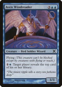 Aven Windreader - 10th Edition (10E) #69 - Common Magic: The Gathering Trading Card