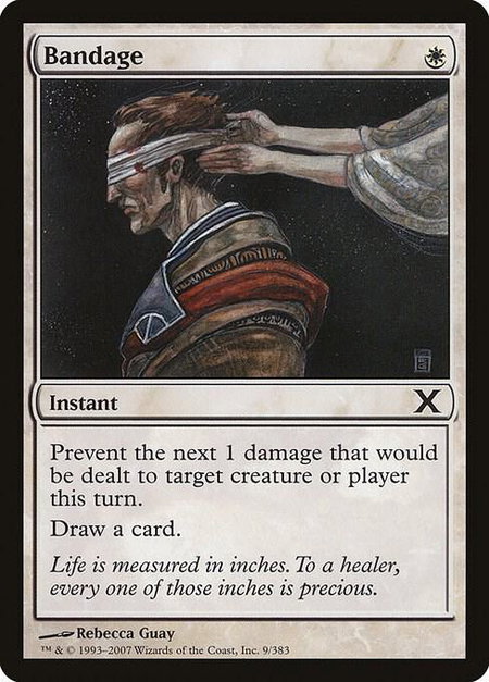 Bandage - 10th Edition Magic: The Gathering trading card