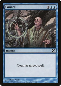 Cancel - 10th Edition (10E) #71 - Common Magic: The Gathering Trading Card