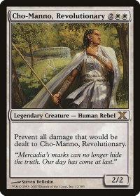 Cho-Manno, Revolutionary - 10th Edition (10E) #12 - Rare Magic: The Gathering Trading Card
