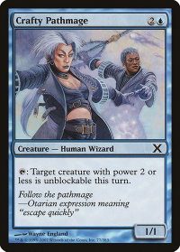 Crafty Pathmage - 10th Edition (10E) #77 - Common Magic: The Gathering Trading Card