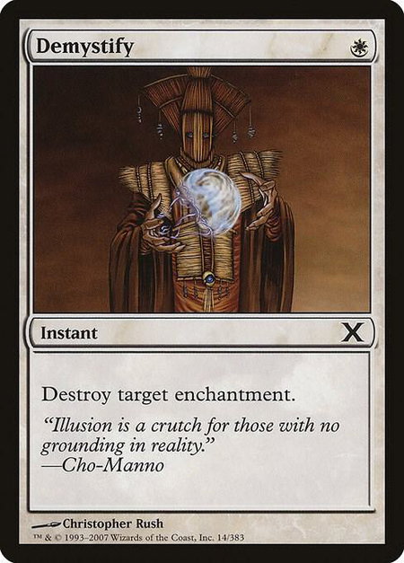 Demystify - 10th Edition Magic: The Gathering trading card