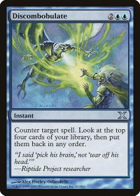 Discombobulate - 10th Edition (10E) #81 - Uncommon Magic: The Gathering Trading Card