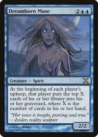 Dreamborn Muse - 10th Edition (10E) #82 - Rare Magic: The Gathering Trading Card