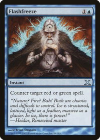 Flashfreeze - 10th Edition (10E) #84 - Uncommon Magic: The Gathering Trading Card
