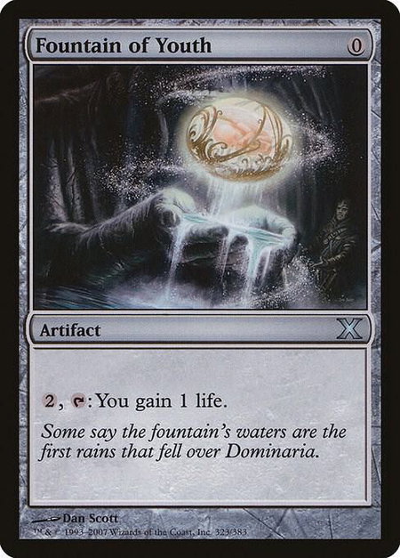 Fountain of Youth - 10th Edition Magic: The Gathering trading card