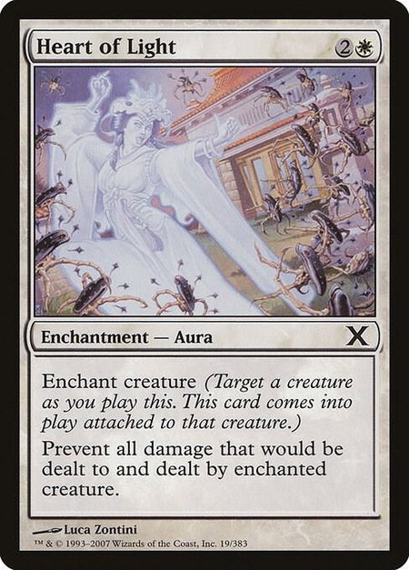 Heart of Light - 10th Edition Magic: The Gathering trading card