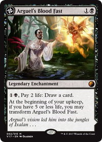 Arguel's Blood Fast - From the Vault: Transform (V17) #2 - Mythic Rare Magic: The Gathering Trading Card