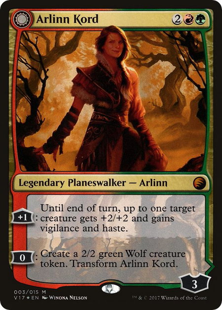 Arlinn Kord - From the Vault: Transform Magic: The Gathering trading card