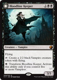 Bloodline Keeper - From the Vault: Transform (V17) #4 - Mythic Rare Magic: The Gathering Trading Card