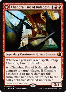 Chandra, Fire of Kaladesh - From the Vault: Transform (V17) #6 - Mythic Rare Magic: The Gathering Trading Card
