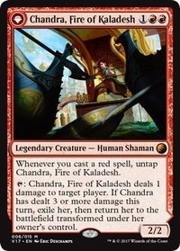 Chandra, Fire of Kaladesh - From the Vault: Transform (V17) #6 - Mythic Rare Magic: The Gathering Trading Card