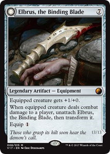 Elbrus, the Binding Blade - From the Vault: Transform (V17) #8 - Mythic Rare Magic: The Gathering Trading Card
