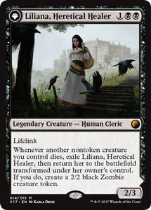 Liliana, Heretical Healer - From the Vault: Transform (V17) #14 - Mythic Rare Magic: The Gathering Trading Card