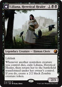 Liliana, Heretical Healer - From the Vault: Transform (V17) #14 - Mythic Rare Magic: The Gathering Trading Card